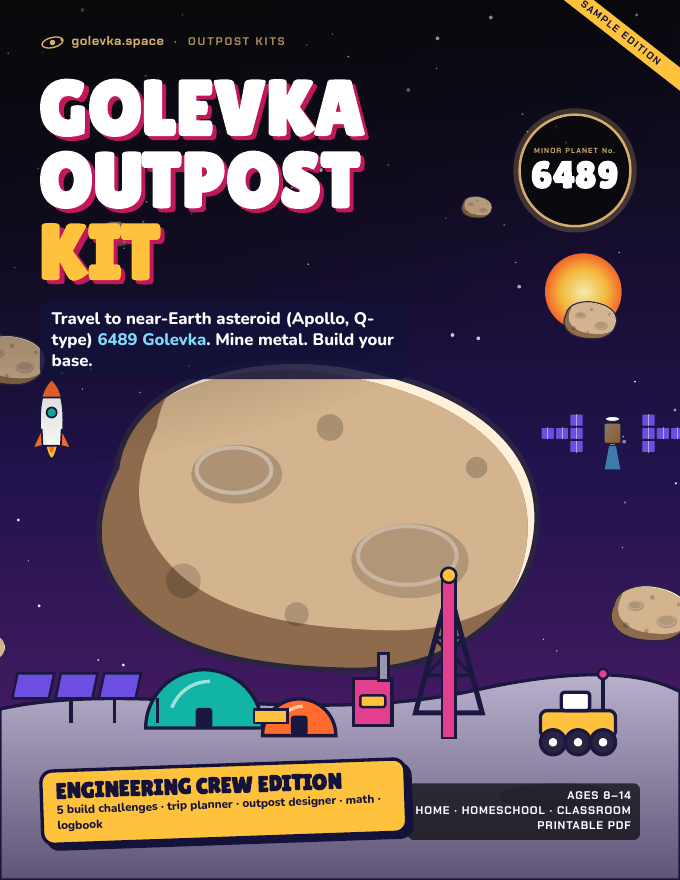 Golevka Outpost Kit sample, page cover